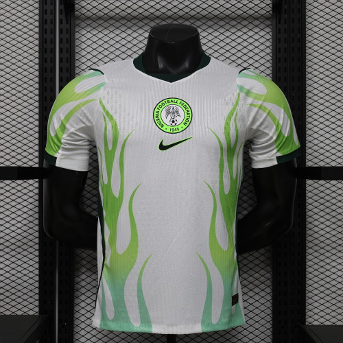 Player Version 2026 Nigeria Away White Soccer Jersey Football Shirt