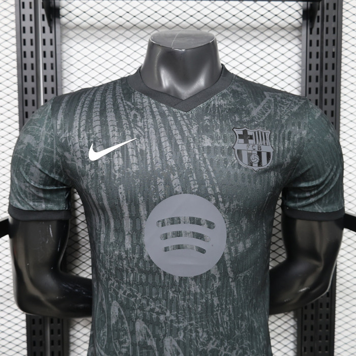 Barca Camisetas de Futbol Player Version 2026-2027 Barcelona Black Soccer Jersey