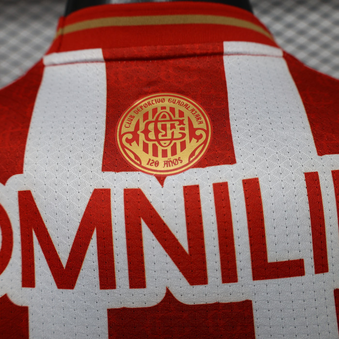 Player Version 2026-2027 Chivas Home Soccer Jersey Football Shirt