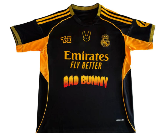 Fan Version 2026-2027 Real Madrid bad bunny version Soccer Jersey Real Football Shirt