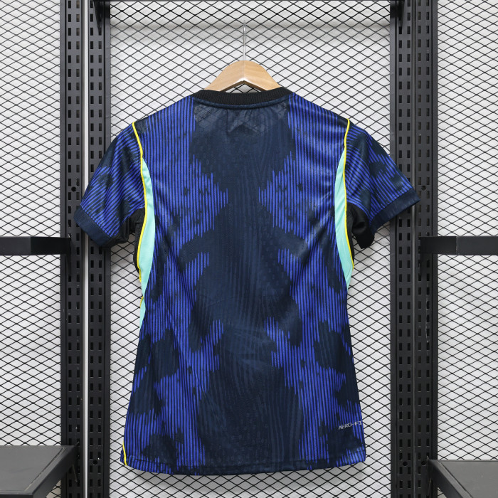 Player Version Women 2026 Brazil Away Soccer Jersey Girl Football Shirt