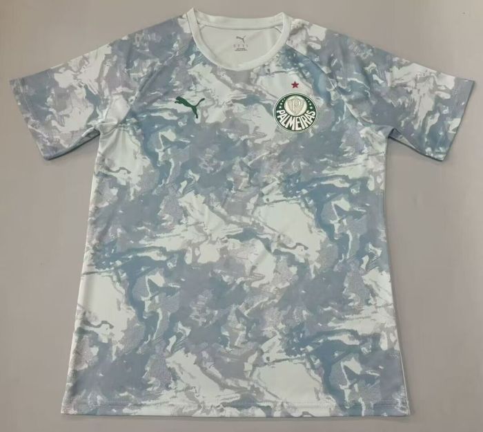 Fan Version 2026-2027 Palmeiras White/Blue Goalkeeper Soccer Jersey Football Shirt