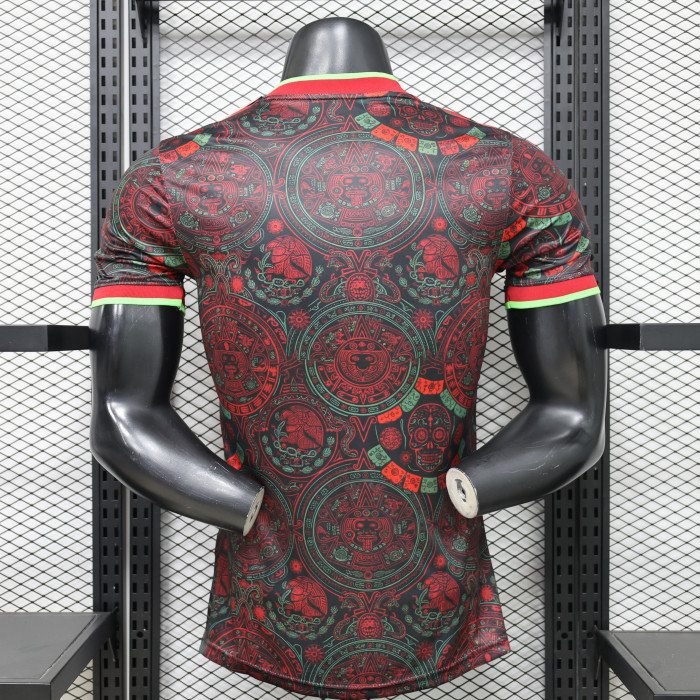 Player Version 2026 Mexico Red Special Edition Soccer Jersey Football Shirt