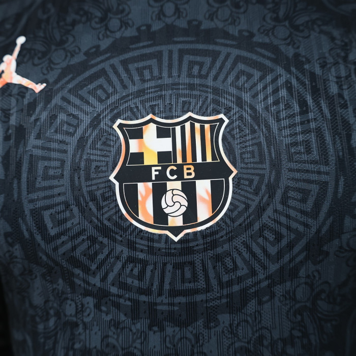 Barca Camisetas de Futbol Player Version 2026-2027 Barcelona Black/Red Soccer Jersey