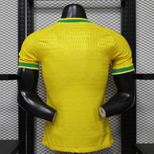 Player Version 2026 Brazil Yellow Special Version Soccer Jersey Brasil Camisetas de Futbol