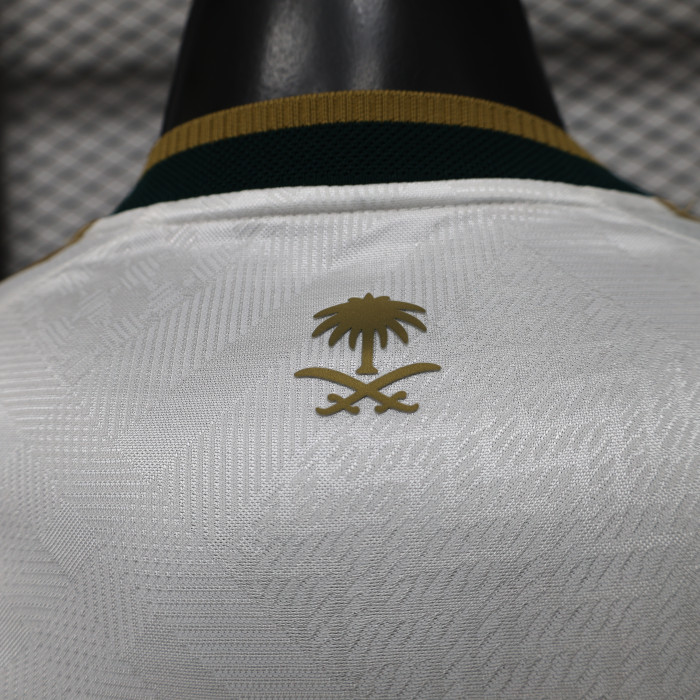 Player Version 2026 Saudi Arabia Away White Soccer Jersey Football Shirt