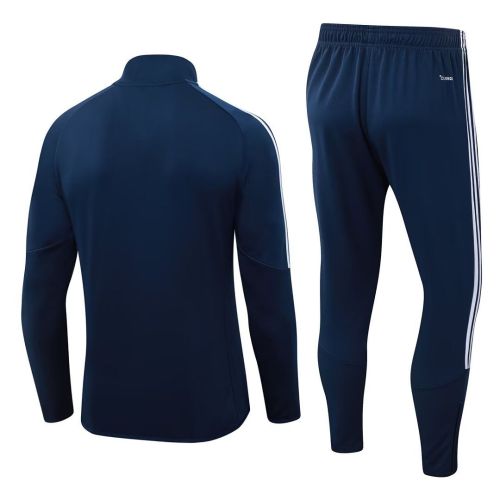 2026-2027 AD 2609 Dark Blue Soccer Training Sweater and Pants Football Kit