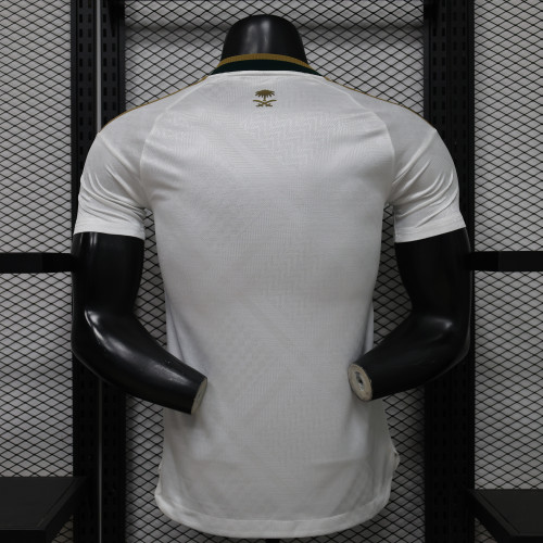 Player Version 2026 Saudi Arabia Away White Soccer Jersey Football Shirt