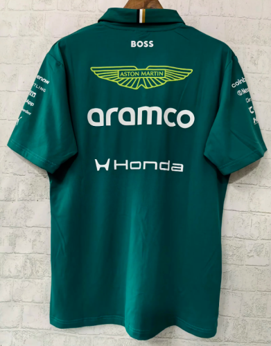 Aston Martin 2026 Green Shirts Racing Polo