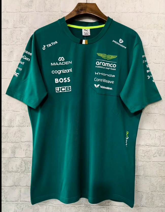 Aston Martin 2026 Green Shirts Racing Suit Jersey