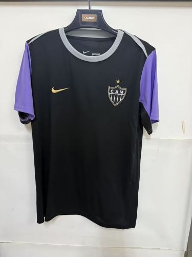 Fan Version 2026-2027 Atletico Mineiro Black/Purple Soccer Training Jersey Football Shirt