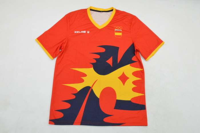 Retro Jersey 1992 Spain Olympia Home Soccer Jersey Vintage Football Shirt