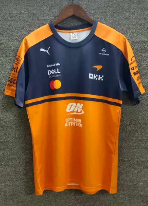 2026 Maclaren Yellow Shirt Racing Jersey