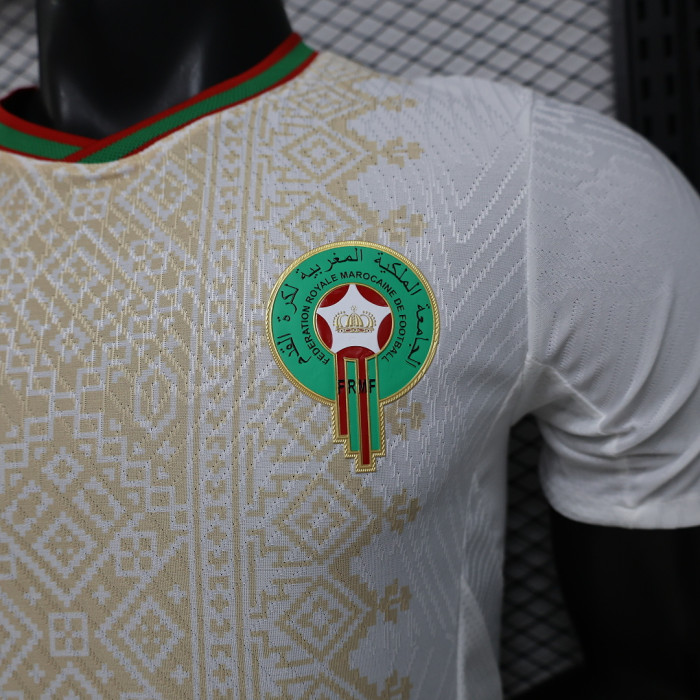 Player Version 2026 Morocco Away Soccer Jersey Football Shirt
