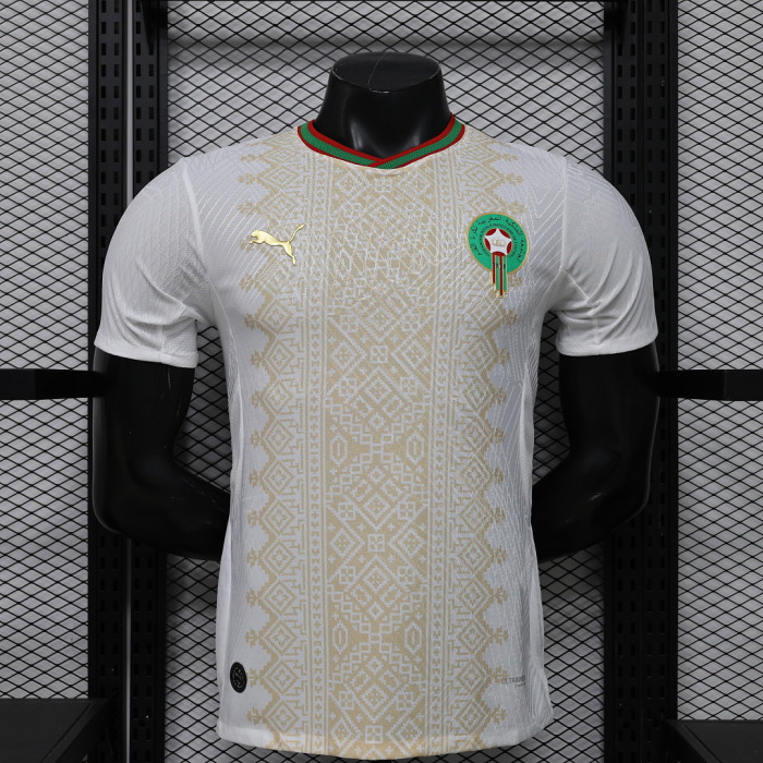 Player Version 2026 Morocco Away Soccer Jersey Football Shirt