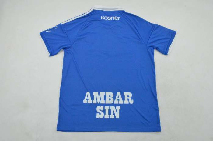 with All Sponor Logos Fan Version 2025-2026 Real Zaragoza Retro Model Soccer Jersey Football Shirt