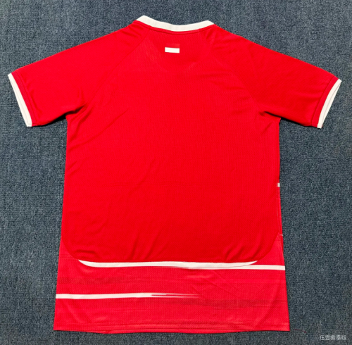 Fan Version 2026 Indonesia Red Soccer Jersey Football Shirt