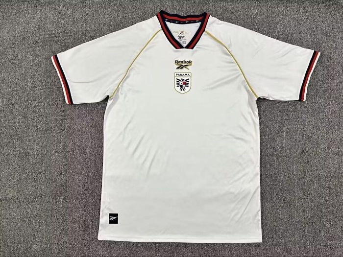 Fan Version 2026 Panama Away White Soccer Jersey Football Shirt