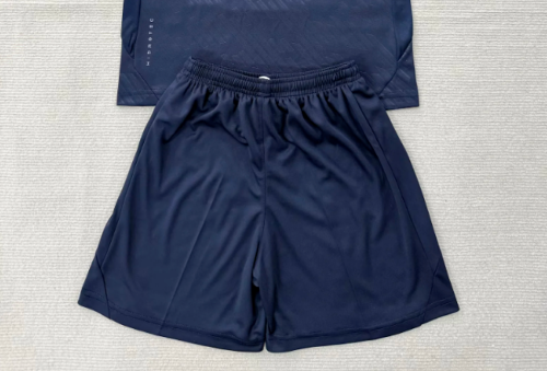 Fan Version 2026 Ecuador Away Dark Blue Soccer Shorts Football Shorts
