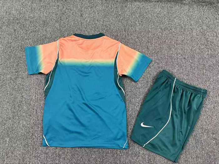 Youth Uniform Kids Kit 2026 Australia Away Soccer Jersey Shorts Child Football Set