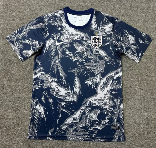 Fan Version 2026 England Dark Blue/White Soccer Training Jersey Football Shirt