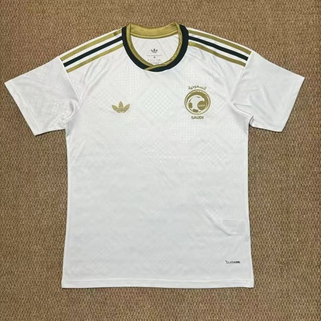 Fans Version 2026 Saudi Arabia Away White Soccer Jersey Football Shirt