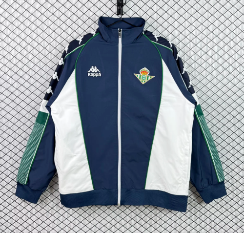 Retro Jacket 1997-1998 Real Betis Soccer Windbreaker Jacket Football Jacket