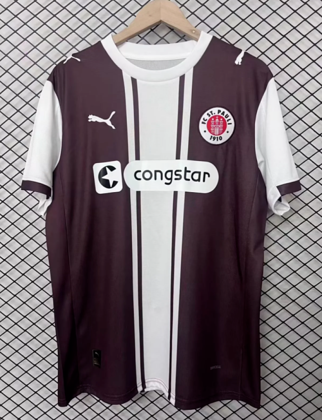 Fan Version 2025-2026 St. Pauli Special Edition Soccer Jersey Football Shirt