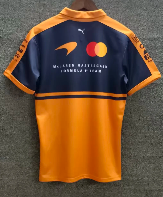 2026 Maclaren Yellow Shirt Racing Polo