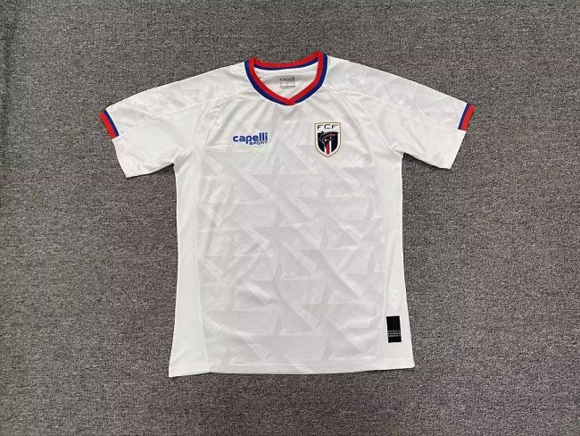 Fan Version 2026 Cape Verde Away White Soccer Jersey Football Shirt