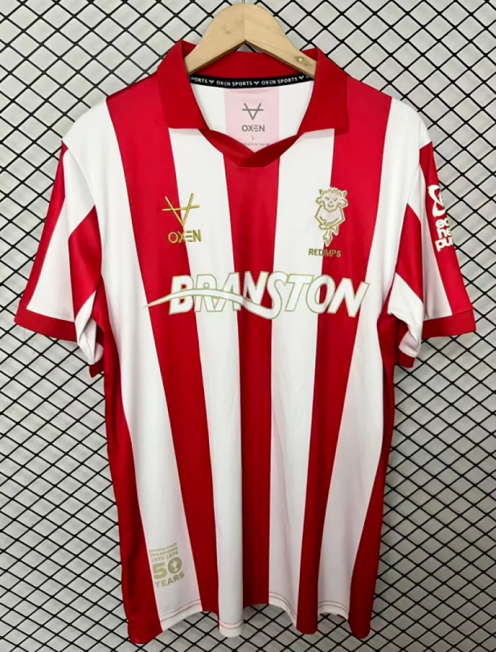 Fan Version Lincoln City 50th Anniversary Soccer Jersey Football Shirt