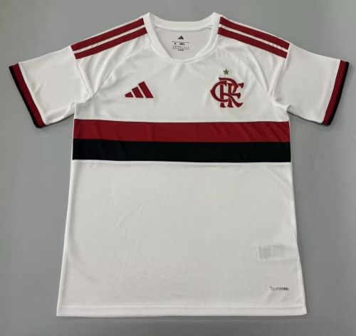 without Sponor Logo Fan Version 2026-2027 Flamengo Away White Soccer Jersey Football Shirt