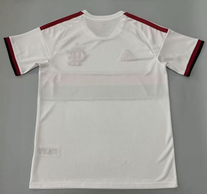without Sponor Logo Fan Version 2026-2027 Flamengo Away White Soccer Jersey Football Shirt