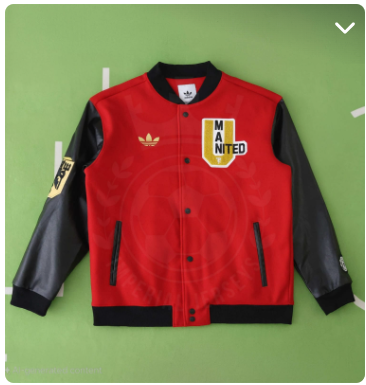 2026-2027 Manchester United Red/Black Soccer Windbreaker Jacket Football Jacket
