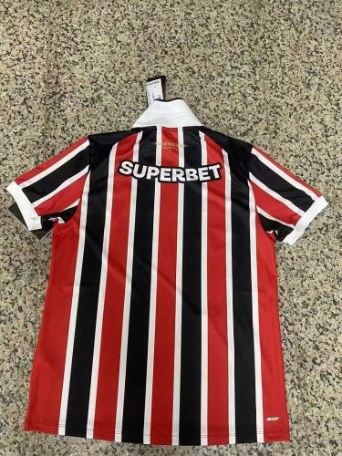 with All Sponor Logo Fans Version 2026-2027 Sao Paulo Away Soccer Jersey São Paulo Football Shirt