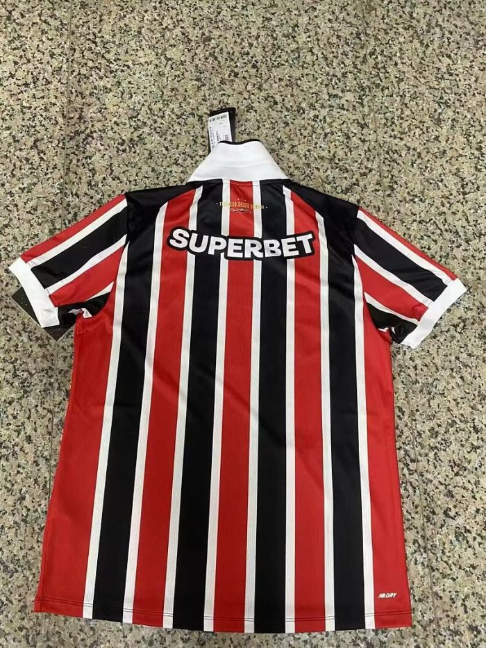 with All Sponor Logo Fans Version 2026-2027 Sao Paulo Away Soccer Jersey São Paulo Football Shirt