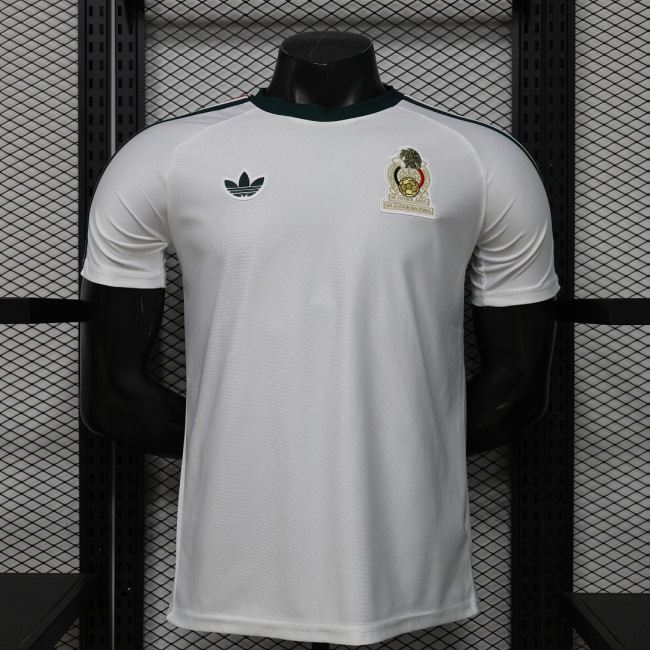 Player Version 2026 Mexico White Icon Soccer Jersey Football Shirt
