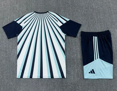 Adult Uniform 2026 Argentina Colorful Soccer Training Jersey and Shorts Football Kits