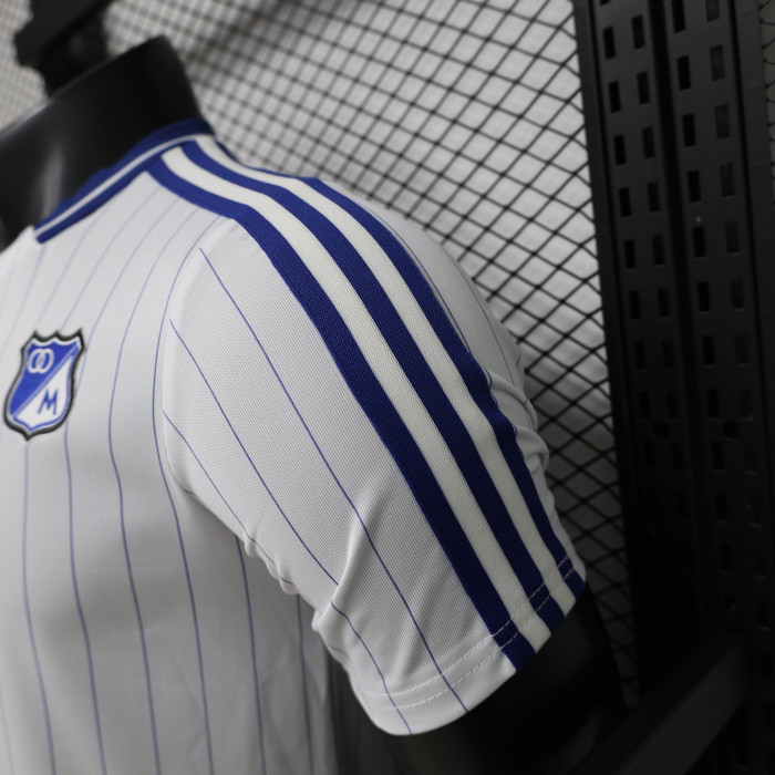 Player Version 2026-2027 Millonarios White Icon Soccer Jersey Millionaire Football Shirt