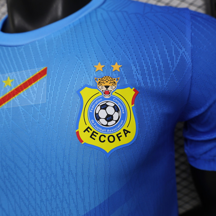 Player Version 2026 Congo Blue Soccer Jersey Football Shirt