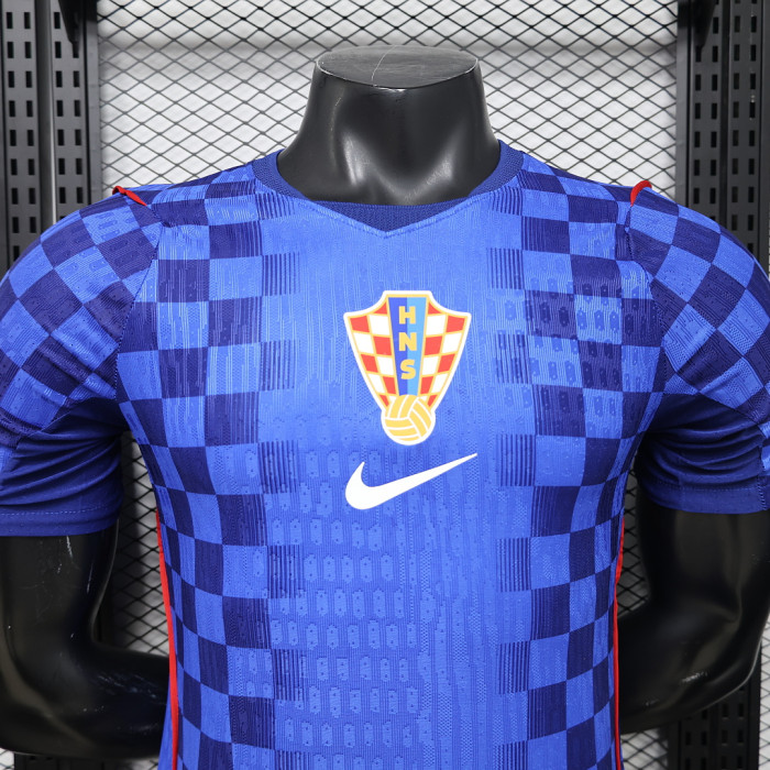 Player Version 2026 Croatia Away Soccer Jersey Football Shirt