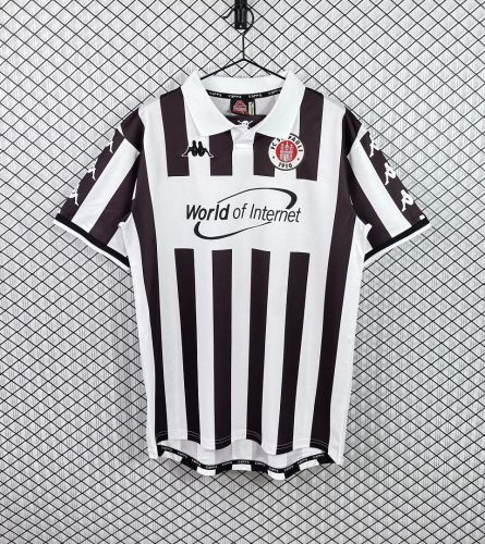 Retro Jersey 2000-2001 St. Pauli Home Soccer Jersey Football Shirt