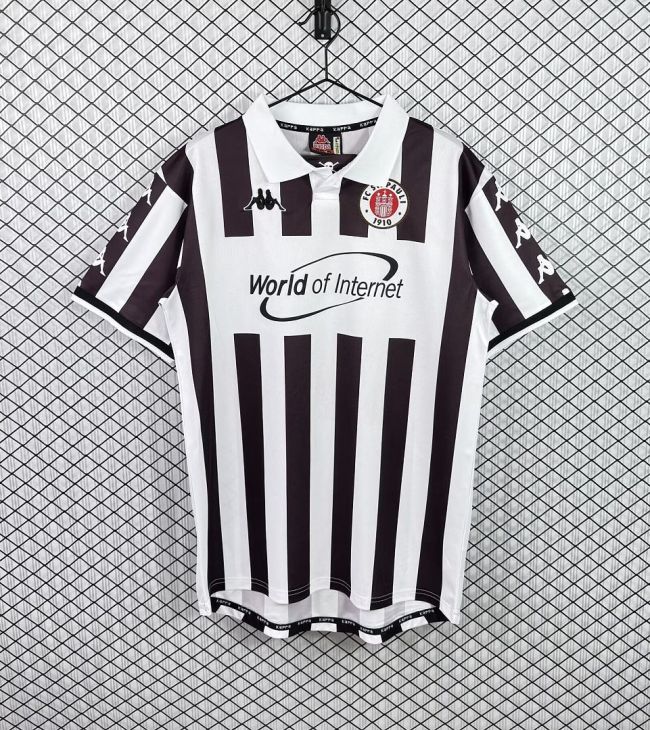 Retro Jersey 2000-2001 St. Pauli Home Soccer Jersey Football Shirt