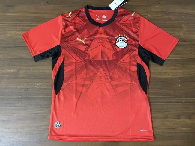 Fan Version 2026 Egypt Home Soccer Jersey Football Shirt
