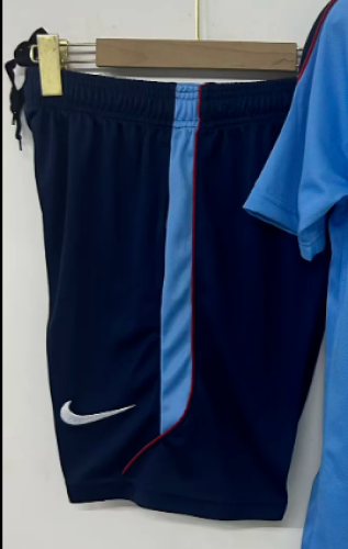 Fan Version 2026 England Blue Soccer Training Shorts Football Shorts
