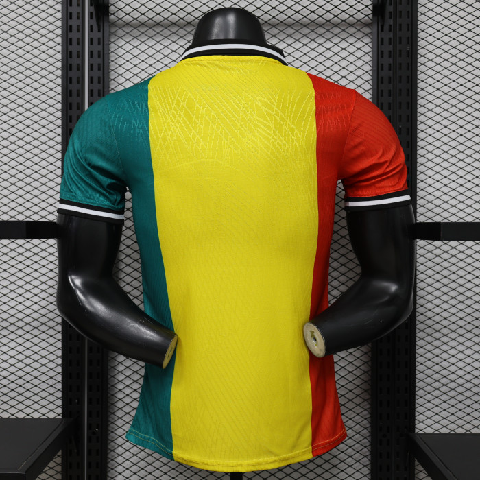 Player Version 2026 Ghana Red/Yellow/Green Soccer Jersey Football Shirt
