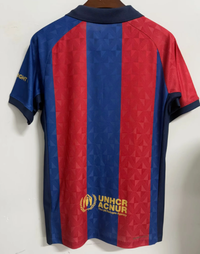 Barca Camisetas de Futbol Fan Version 2025-2026 Barcelona Red/Blue Retro Model Soccer Jersey