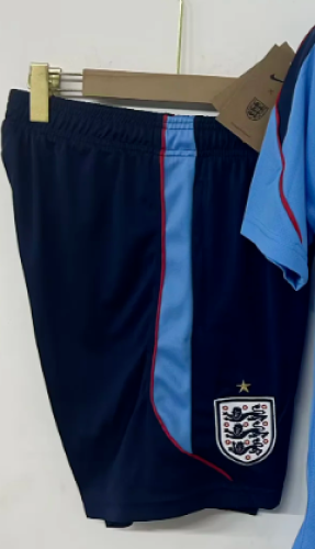 Fan Version 2026 England Blue Soccer Training Shorts Football Shorts