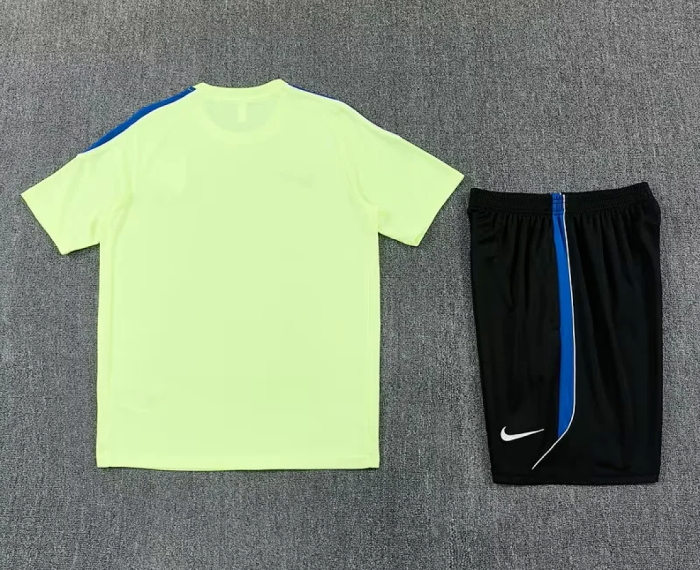 Adult Uniform 2026 Atletico Madrid Green Soccer Training Jersey and Shorts Football Kits