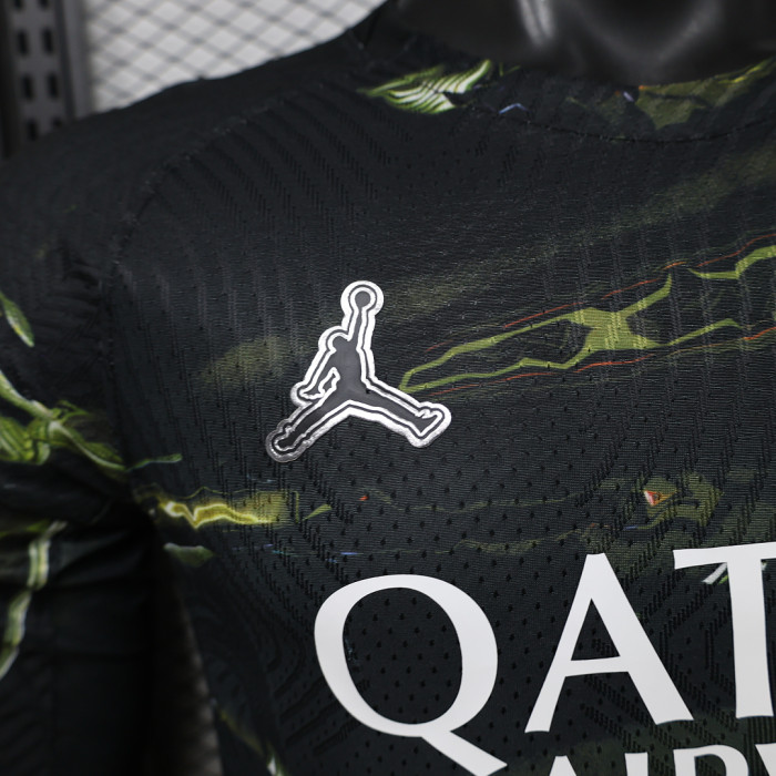 Long Sleeve Player Version 2025-2026 PSG Fifth Away Soccer Jersey Paris Football Maillot